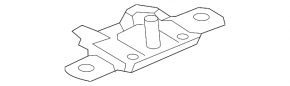 Audi Q5 80A 18- Trunk Door Lock Bracket with Sensor