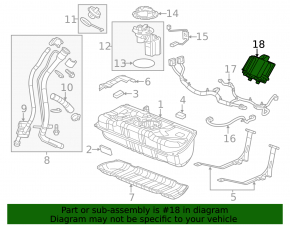 Fuel Pump Driver Module Chevrolet Trax 15-21