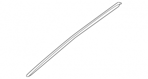 Right windshield molding mount Audi A4 B8 09-16