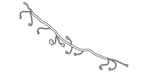 Wiring rear bumper Kia Soul 14-16 prerest