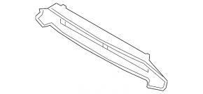 Lower radiator duct for Jaguar E-Pace 18-20 2.0