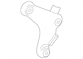 Bracket of the inlet pipe Jaguar F-Pace X761 18-23 2.0T