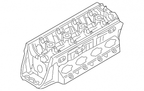 Cylinder head assembly Audi Q5 8R 11-12 CAEB 2.0T