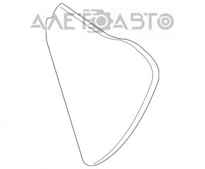 Dashboard side trim left CLA 14-19 black