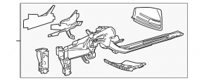 Quarter front left Chevrolet Volt 16-
