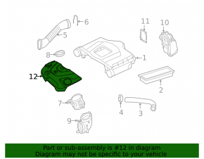 Mercedes W221 M273 Engine Cover