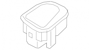 Light sensor in the dashboard Polestar 2 21-25