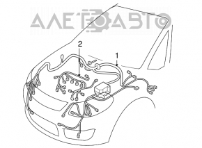 Suzuki Kizashi 10-15 engine wiring