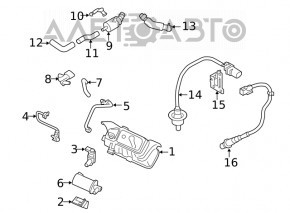 Boost Sensor Hyundai Sonata 11-15 2.0