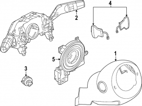 Steering Angle Sensor Nissan Rogue 21-24