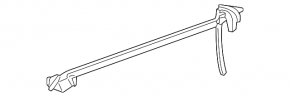 Front left window seal for Audi Q8 19-25