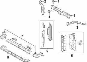 Subaru WRX 2020-2021 Lower TV Bar