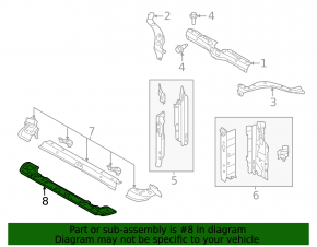 Subaru WRX 2020-2021 Lower TV Bar