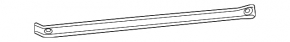 Front strut bar left BMW X5 E70 07-13