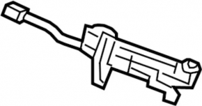 Nissan Pathfinder 13-20 hood lock with sensor