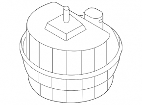 Siren of standard alarm BMW 4 F33 14-20 convertible