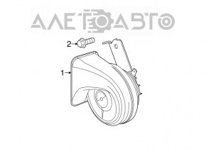 Right signal Fiat 500 12-19