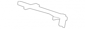 Front bumper mount left Acura MDX 17-20 rest