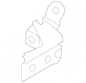 Door hinge lower front left Kia Optima 16-20