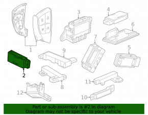 Transceiver Module left Chevrolet Equinox EV 24-26