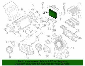 Satellite Radio Module Mitsubishi Outlander Sport ASX 10-
