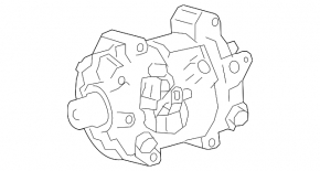 Air Conditioning Compressor Toyota Highlander 15-19 3.5