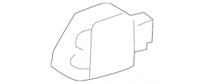 Front right airbag sensor for Toyota Rav4 13-18