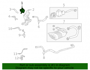 Lexus LS500 18-23 Intake Solenoid Valve