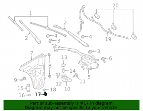 Washer fluid level sensor Porsche Macan 15-