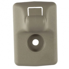 Driver's visor mounting hook Ford Fiesta 11-19 gray