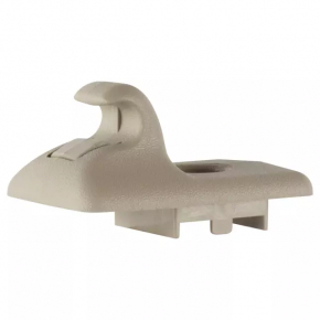 Driver's visor mounting hook Ford Fiesta 11-19 gray