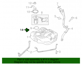 Fuel Pump Control Unit Ford C-max MK2 13-18