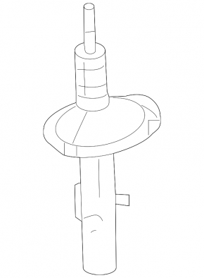 Front right shock absorber for Ford Taurus 13-19