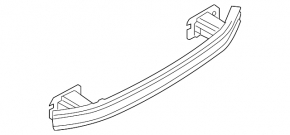 Lincoln MKZ 13-20 rear bumper reinforcement
