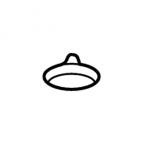 Microphone cover in the ceiling Ford C-max MK2 13-18 gray