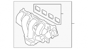 Intake manifold Ford C-max MK2 13-18
