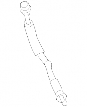 Rear left brake hose for Mazda 6 16-21 under electric handbrake