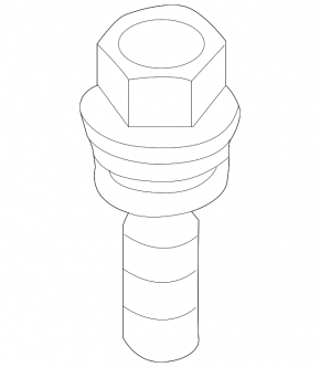 Wheel bolt d19 M14x1.5 VW Touareg 11-17