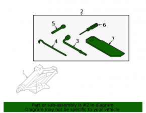 Tool kit set Hyundai Tucson 16-18