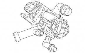 Thermostat housing BMW X5 G05 19-23 3.0T INA
