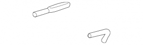 Front right muffler bracket Toyota Highlander 14-19