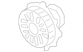 Viscous coupling for cooling Infiniti QX56 QX80 14-20 5.6