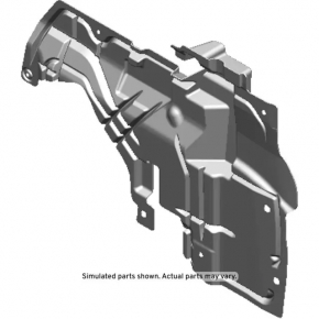 Right side engine guard for Cadillac ATS 15-18