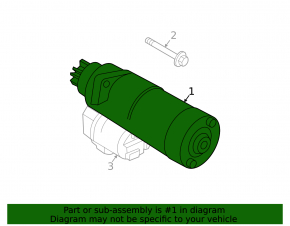 Nissan Murano z50 2003-2007 starter water damage