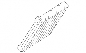 Heater radiator Mercedes CLA 14-19