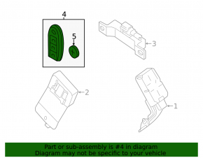 Nissan Pathfinder 13-20 Smart 3 Button Key