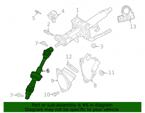 Steering cardan joint Toyota Sienna 21-25