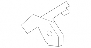 Upper left headlight mount for BMW 2 F22 14-21
