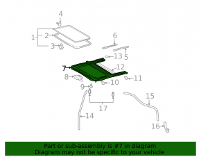 Lexus GX470 03-09 hatch mechanism