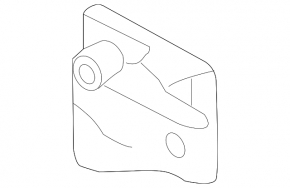 Door hinge upper front right Audi A4 B8 08-16